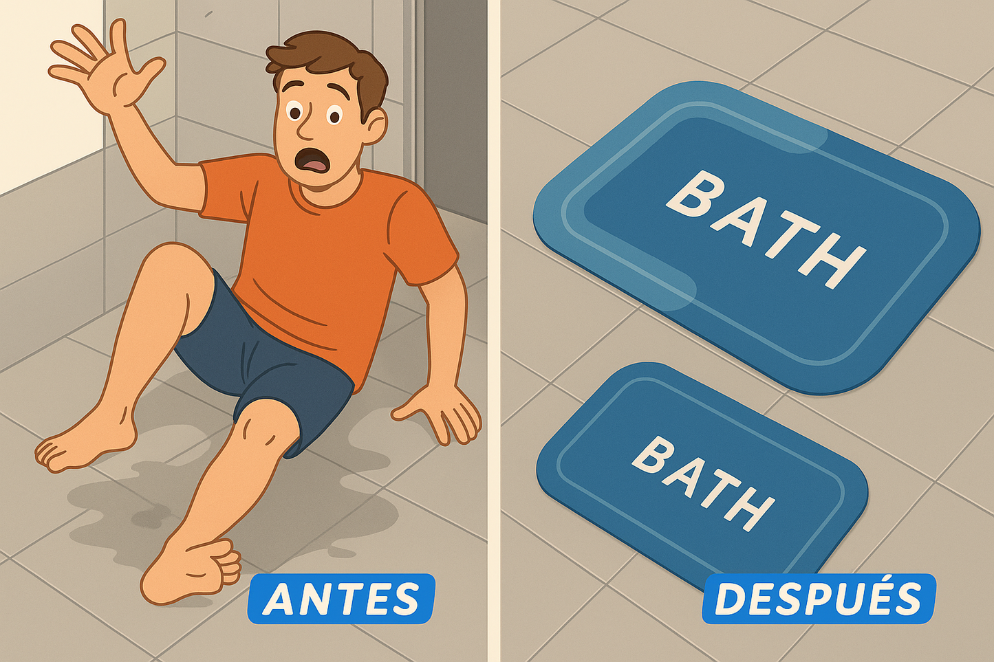 SecaMat™| Alfombra de baño antideslizante (2x1)